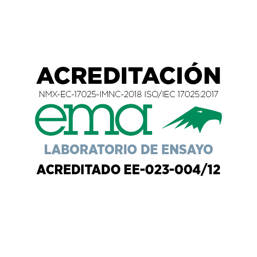 Laboratorio acreditado EMA ISO/IEC 17025
