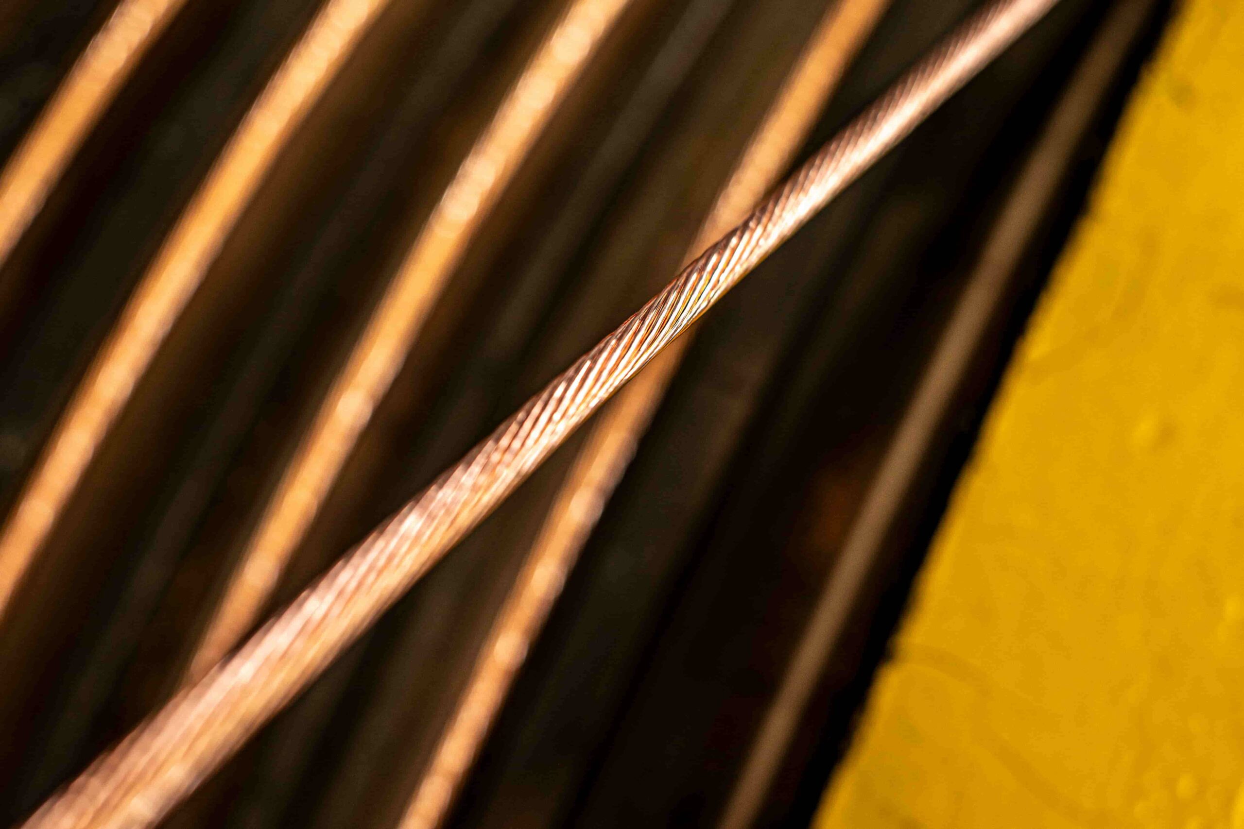 Bunchados, cuerdas y cables desnudos
