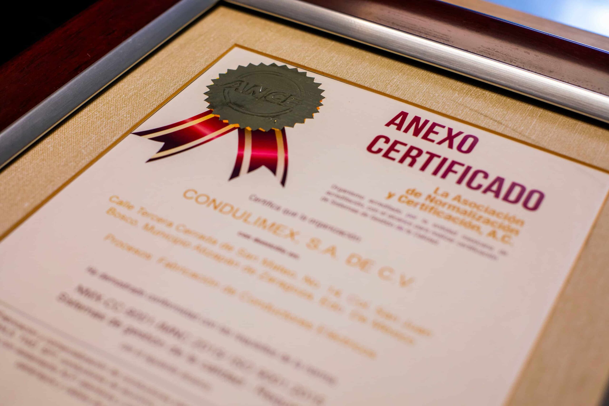Laboratorio de pruebas acreditado EMA — Condulimex